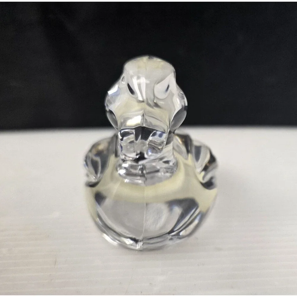 Vintage Princess House Lead Crystal Duck Figurine Paperweight W. Germany 24% - Picture 9 of 12